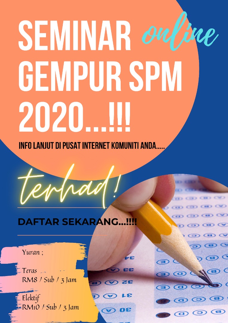 Poster Seminar Gempur SPM